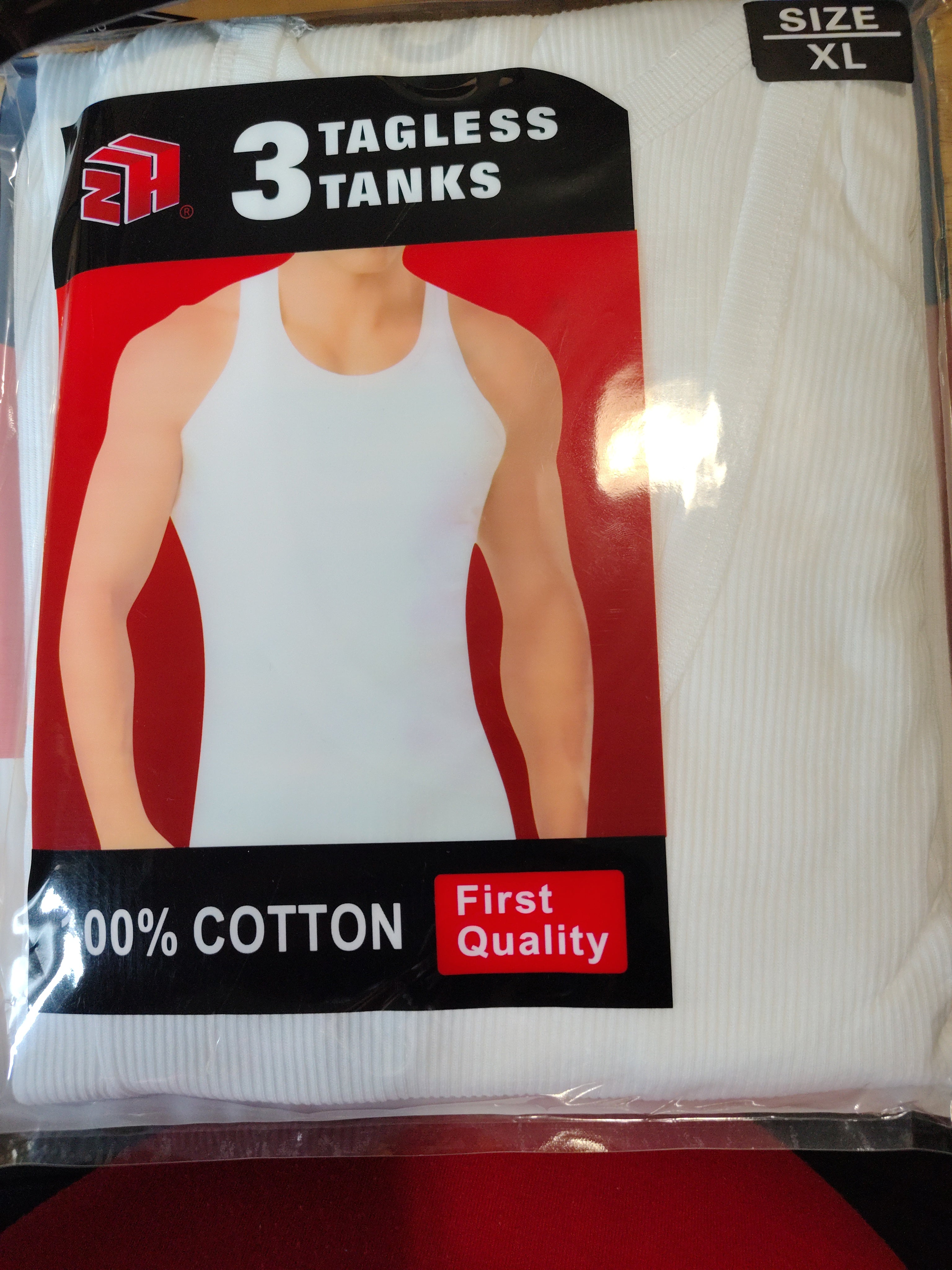 Paquete de camiseta de hombre hlanca