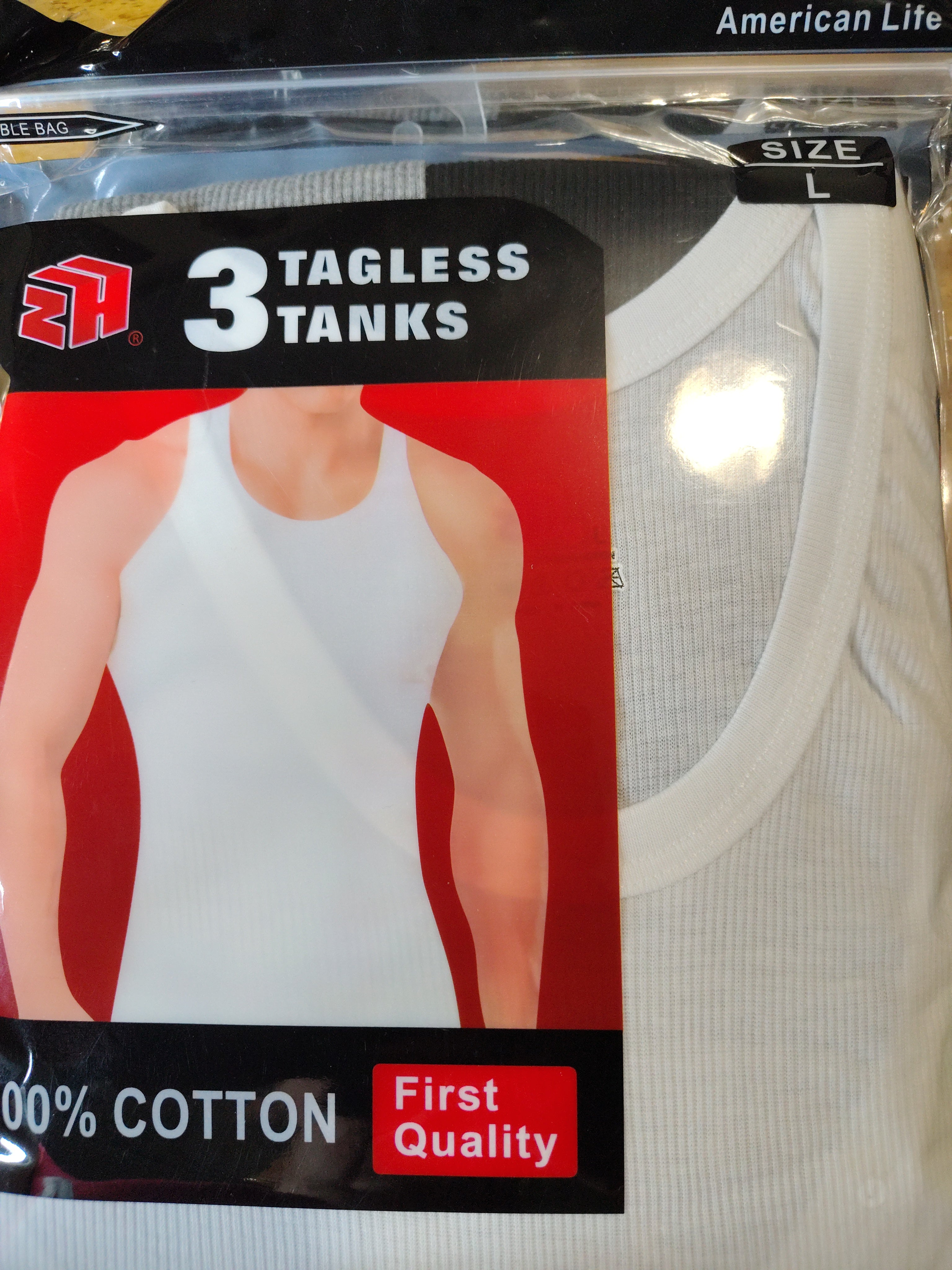 Paquete de camiseta de hombre de 3 colores